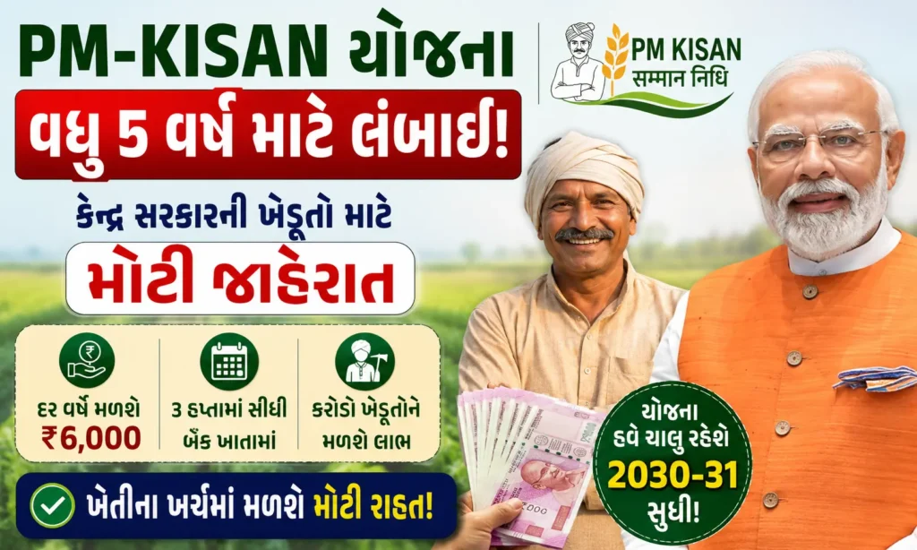 pm kisan scheme extended for another 5 years