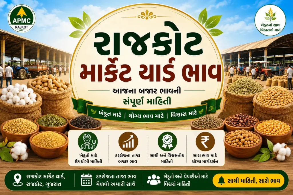 Rajkot Market Yard Bhav Today