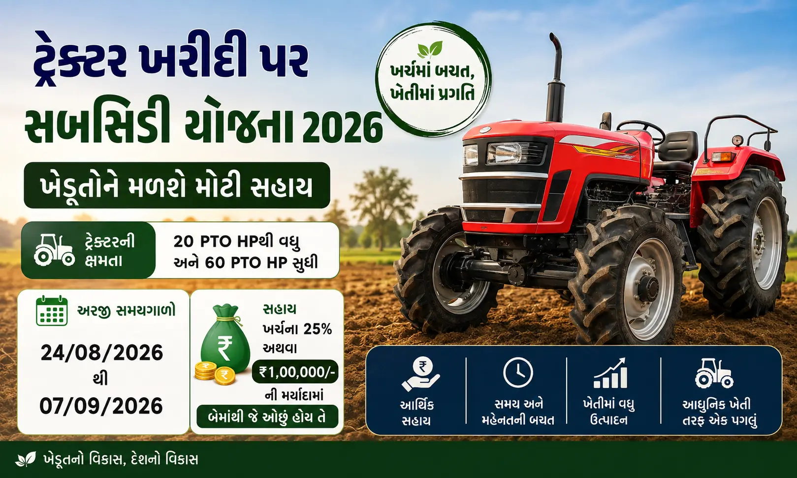 tractor purchase subsidy scheme 2026